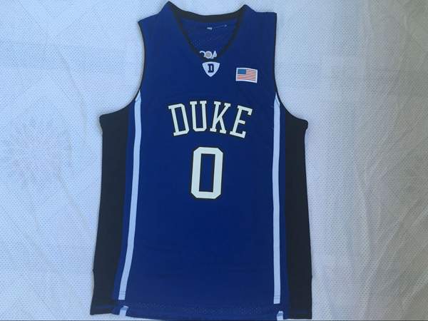 Duke Blue Devils Blue TATUM #0 NCAA Basketball Jersey