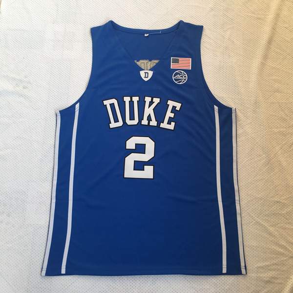 Duke Blue Devils Blue REDDISH #2 NCAA Basketball Jersey
