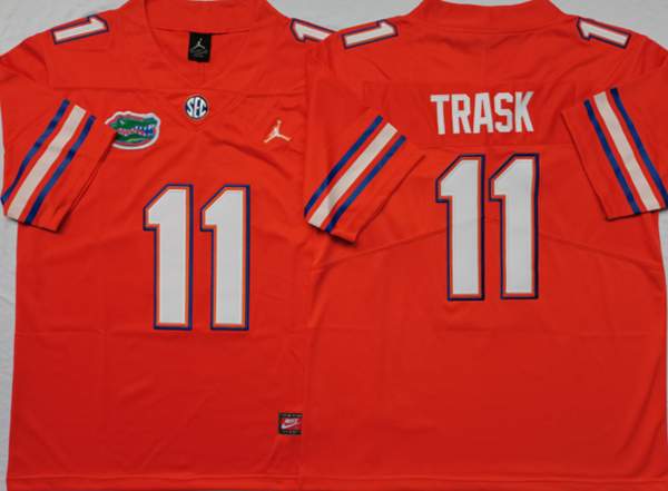 Florida Gators Orange TRASK #11 NCAA Football Jersey