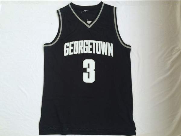 Georgetown Hoyas Black IVERSON #3 NCAA Basketball Jersey