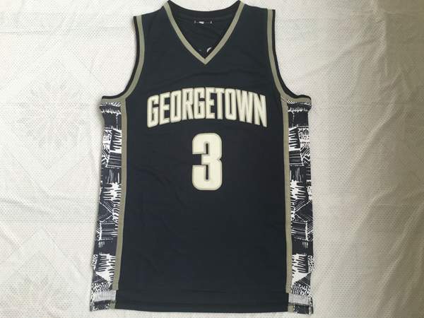 Georgetown Hoyas Dark Blue IVERSON #3 NCAA Basketball Jersey