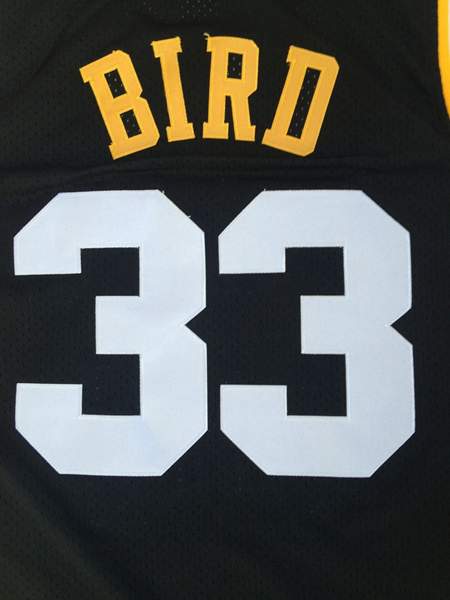 Valley Black BIRD #33 Basketball Jersey