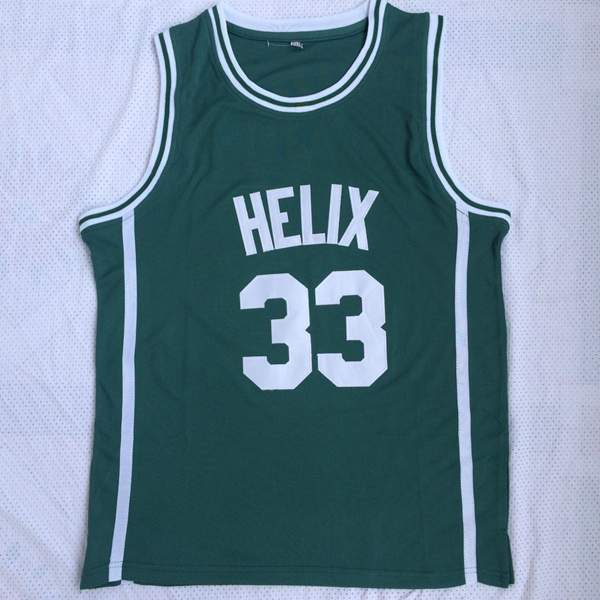 Helix Green WALTON #33 Basketball Jersey