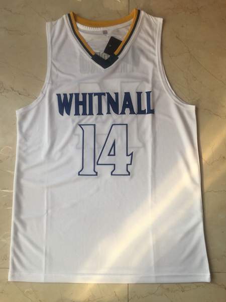 Whitnall White HERRO #14 Basketball Jersey