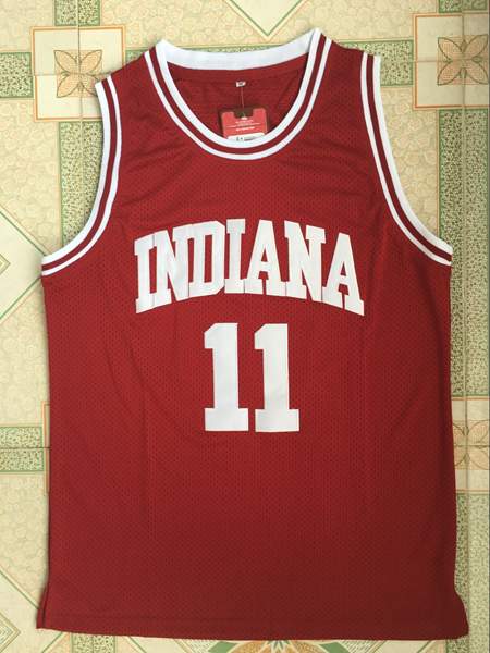 Indiana State Sycamores Blue THOMAS #11 NCAA Basketball Jersey