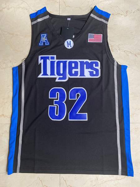 Memphis Tigers Black WISEMAN #32 NCAA Basketball Jersey