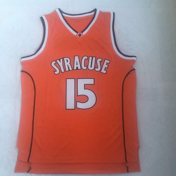 Syracuse Orange Orange ANTHONY #15 NCAA Basketball Jersey