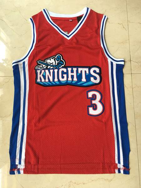 UCF Knights Red CAMBRIDGE #3 NCAA Basketball Jersey