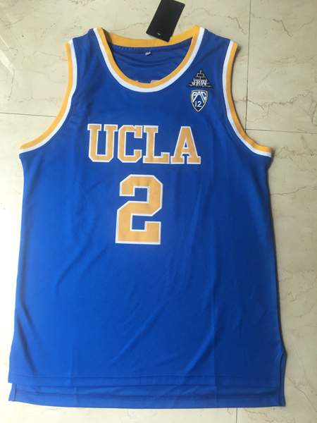 UCLA Bruins Blue BALL #2 NCAA Basketball Jersey