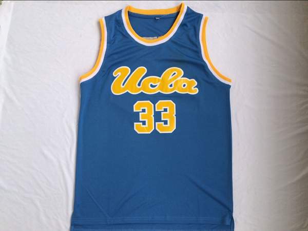 UCLA Bruins Blue ABDUL-JABBAR #33 NCAA Basketball Jersey