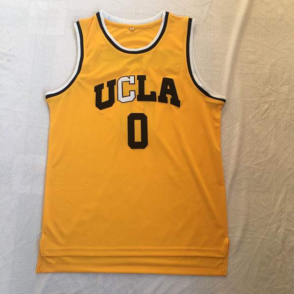 UCLA Bruins Yellow WESTBROOK #0 NCAA Basketball Jersey