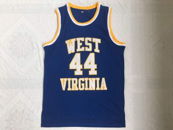 Virginia Cavaliers Blue WEST #44 NCAA Basketball Jersey