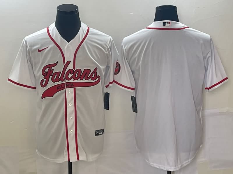 Atlanta Falcons White MLB&NFL Jersey