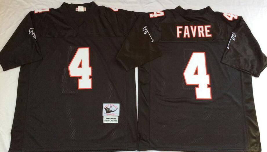 Atlanta Falcons Black Retro NFL Jersey