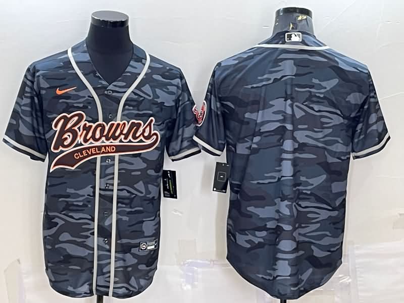Cleveland Browns Camouflage MLB&NFL Jersey