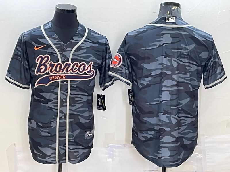 Denver Broncos Camouflage MLB&NFL Jersey