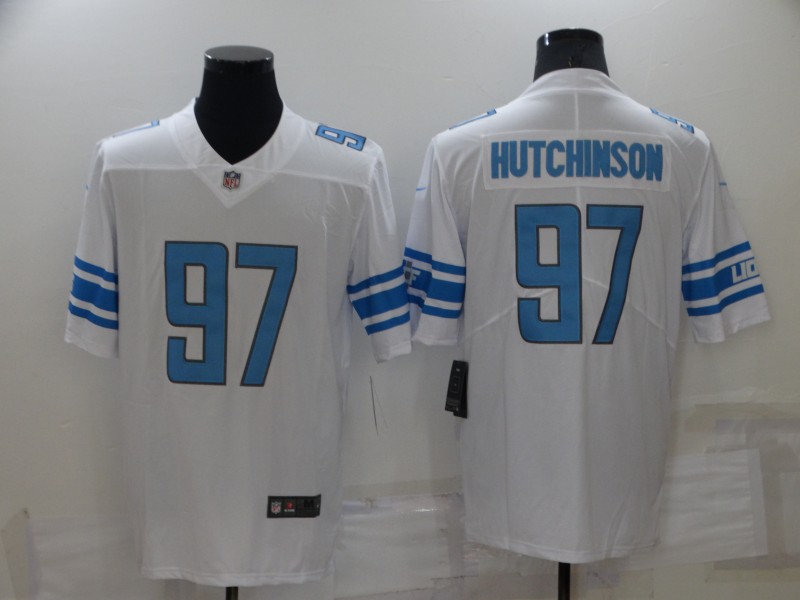 Detroit Lions White NFL Jersey