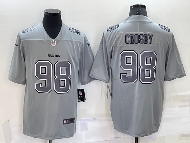 Las Vegas Raiders Grey Atmosphere Fashion NFL Jersey