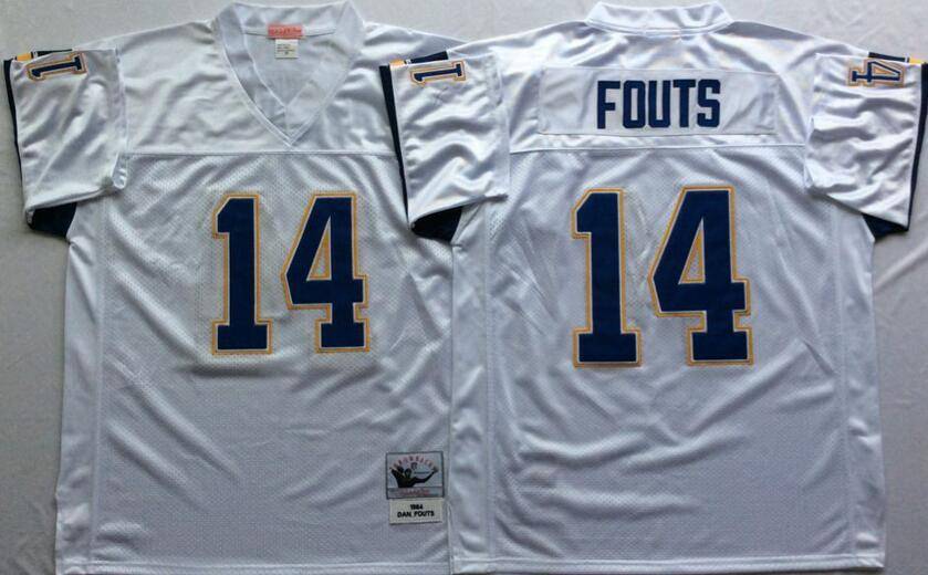 Los Angeles Chargers White Retro NFL Jersey