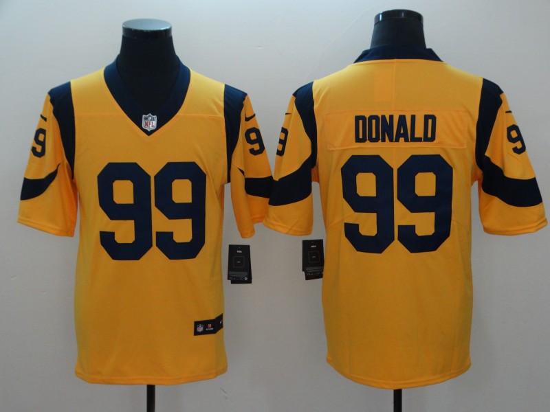 Los Angeles Rams Yellow NFL Jersey