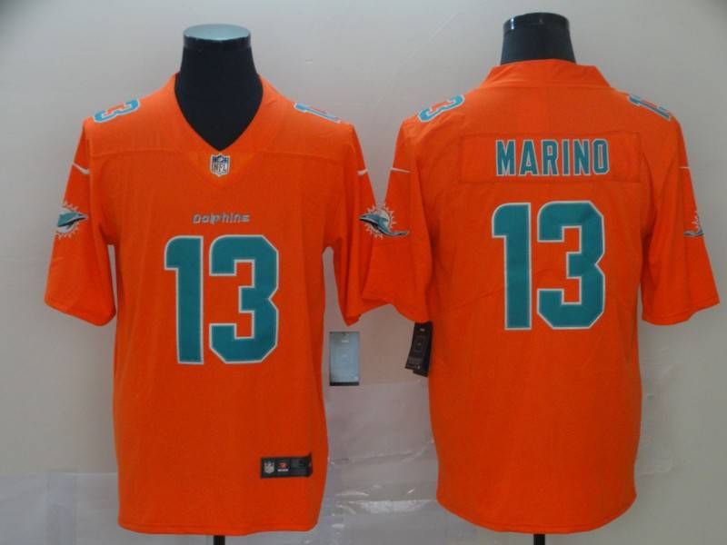 Miami Dolphins Orange Inverted Legend NFL Jersey
