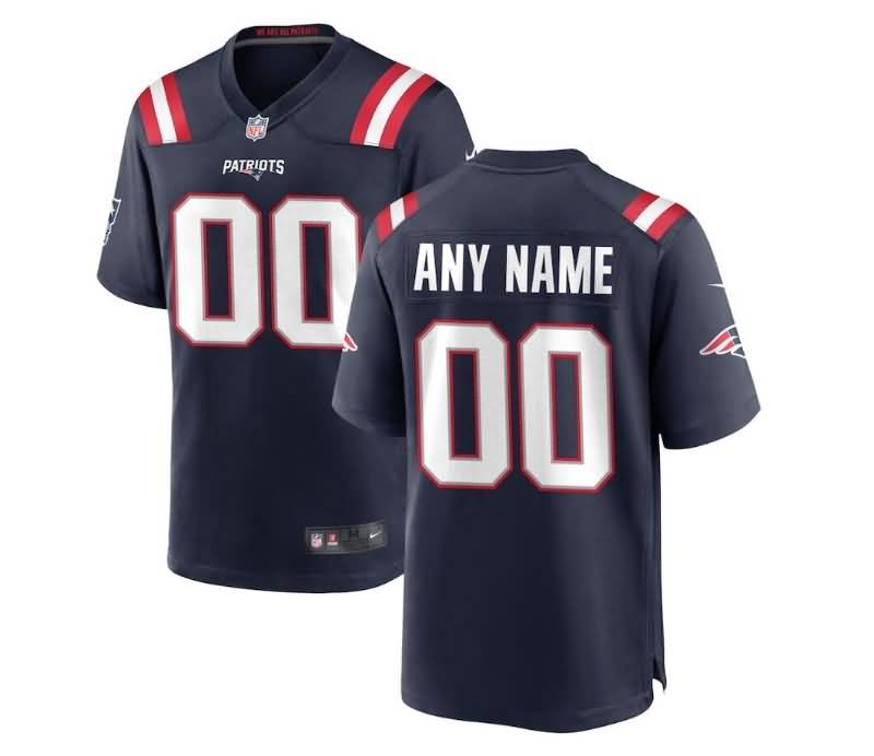 New England Patriots Dark Blue NFL Jersey