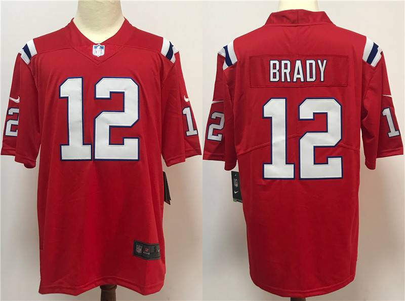 New England Patriots Red NFL Jersey