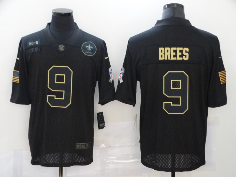 New Orleans Saints Black Gold Salute To Service NFL Jersey