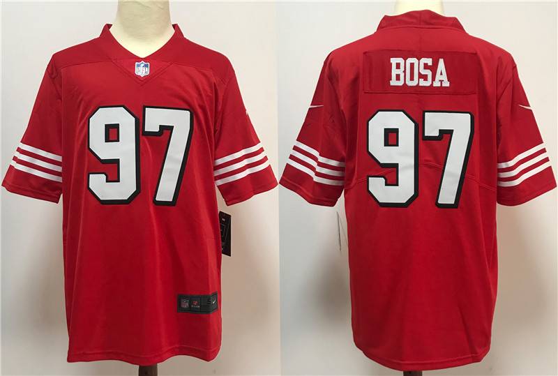 San Francisco 49ers Red NFL Jersey 02