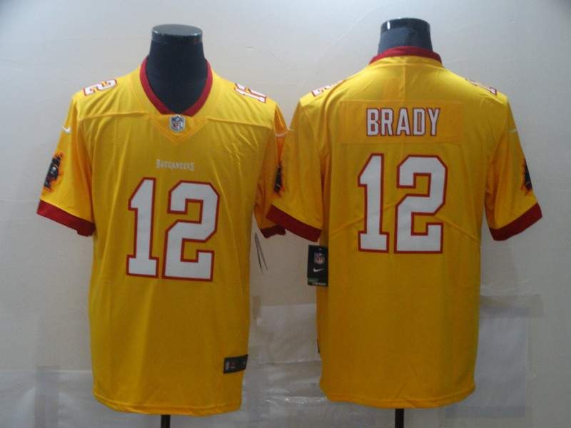 Tampa Bay Buccaneers Yellow NFL Jersey