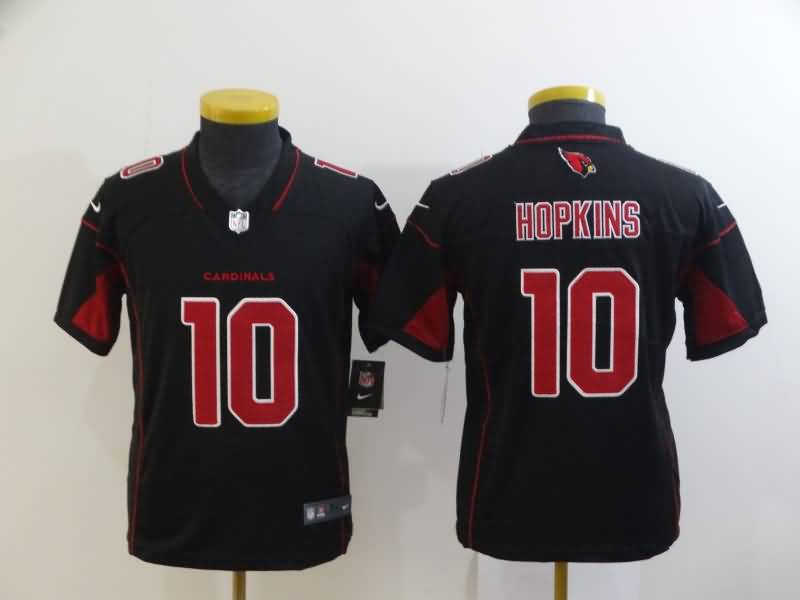 Arizona Cardinals Kids HOPKINS #10 Black NFL Jersey 02