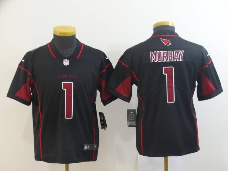 Arizona Cardinals Kids MURRAY #1 Black NFL Jersey 02