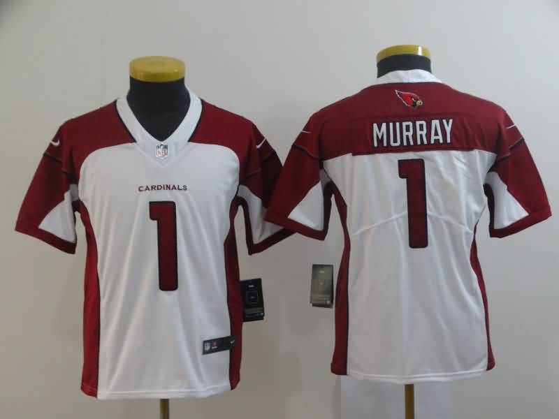 Arizona Cardinals Kids MURRAY #1 White NFL Jersey