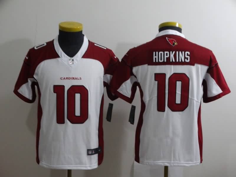 Arizona Cardinals Kids HOPKINS #10 White NFL Jersey