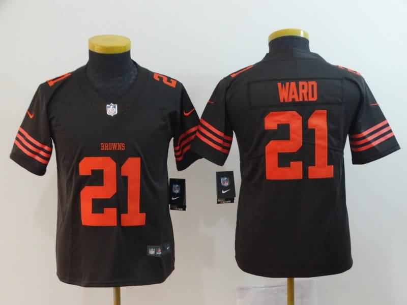 Cleveland Browns Kids WARD #21 Brown NFL Jersey