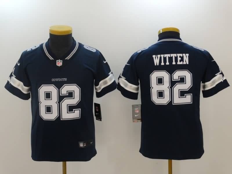 Dallas Cowboys Kids WITTEN #82 Dark Blue NFL Jersey