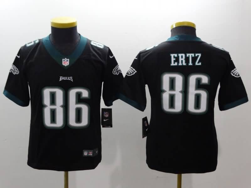 Philadelphia Eagles Kids ERTZ #86 Black NFL Jersey