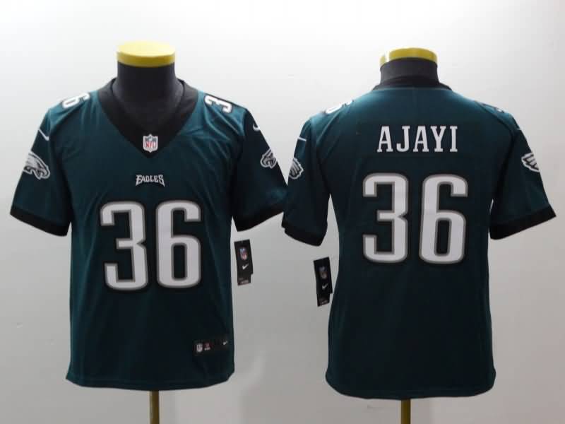 Philadelphia Eagles Kids AJAYI #36 Green NFL Jersey