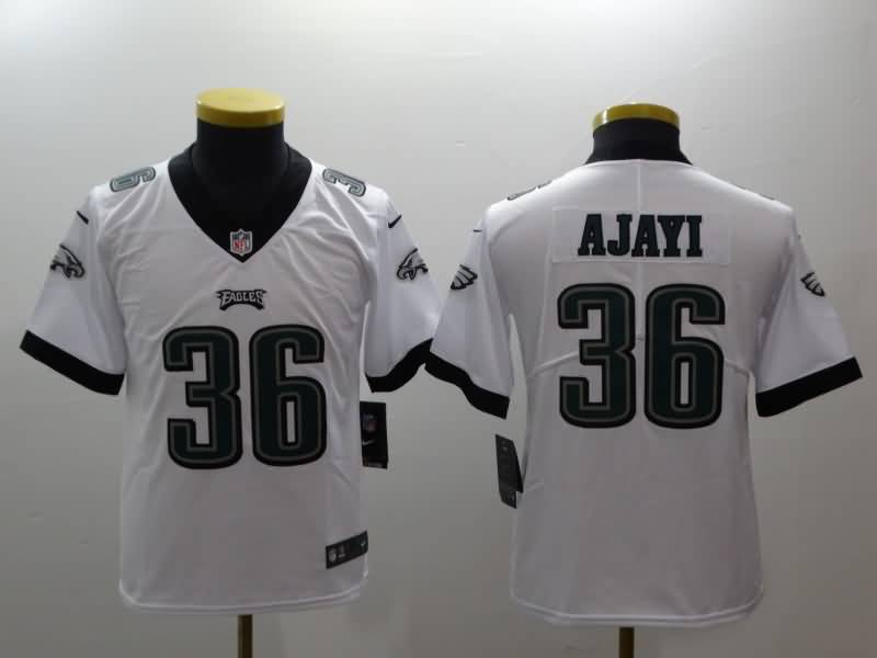 Philadelphia Eagles Kids AJAYI #36 White NFL Jersey