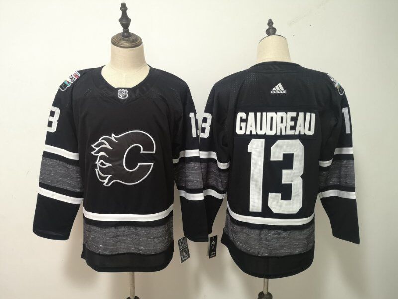 2019 Calgary Flames Black GAUDREAU #13 All Star NHL Jersey
