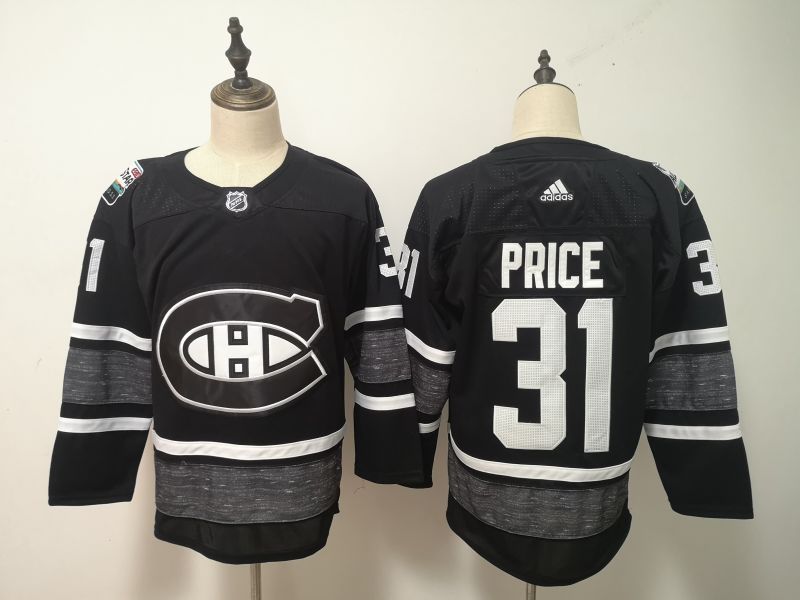 2019 Montreal Canadiens Black PRICE #31 All Star NHL Jersey