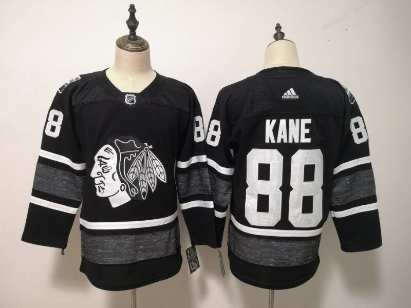 2019 Chicago Blackhawks Black KANE #88 All Star NHL Jersey