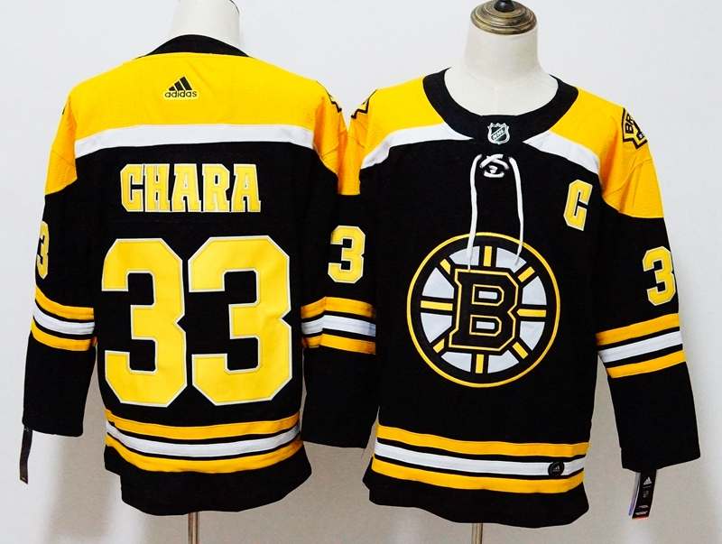 Boston Bruins Black GHARA #33 NHL Jersey