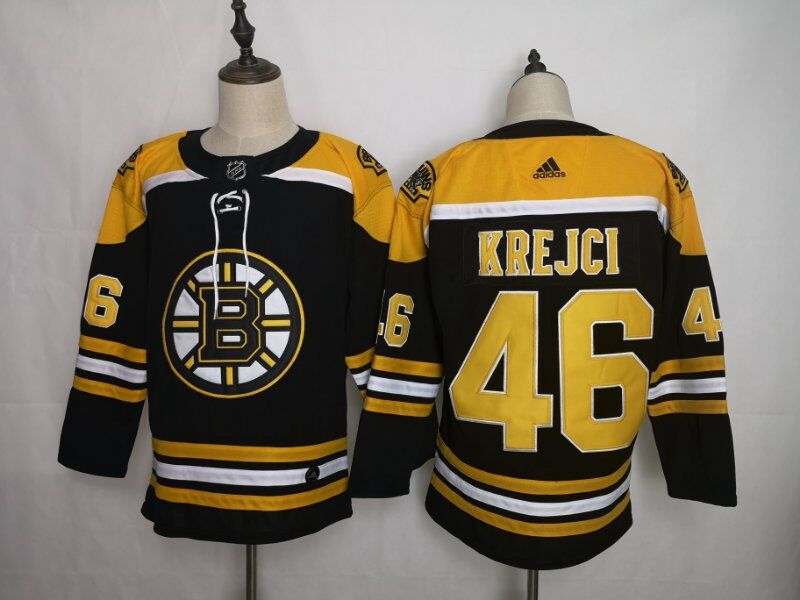 Boston Bruins Black KREJCI #46 NHL Jersey