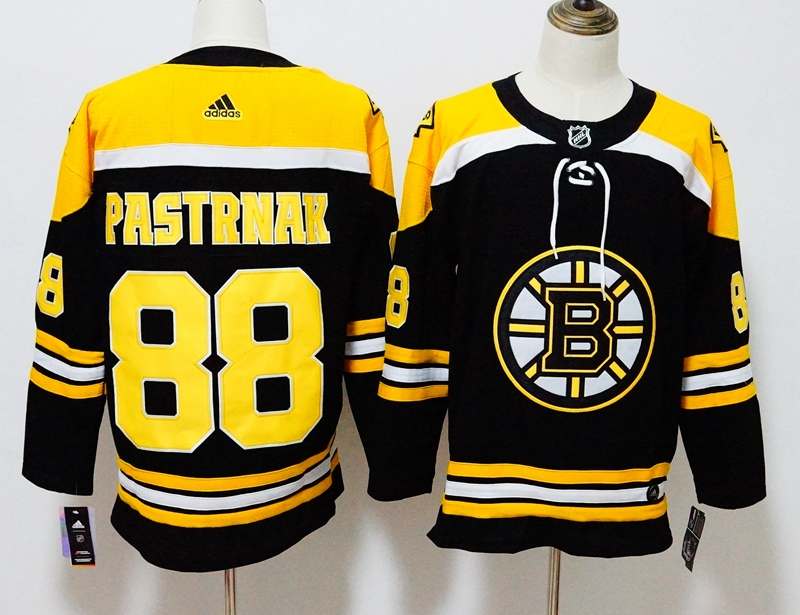 Boston Bruins Black PASTRNAK #88 NHL Jersey