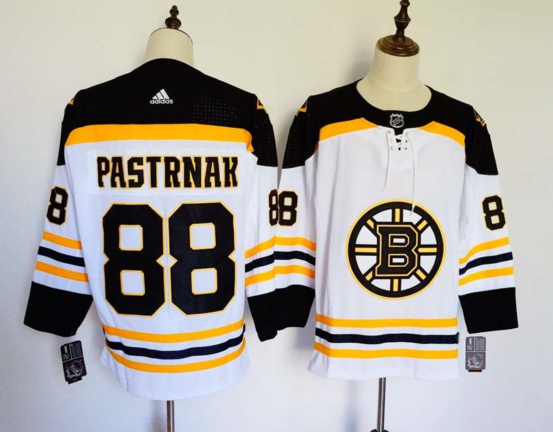 Boston Bruins White PASTRNAK #88 NHL Jersey