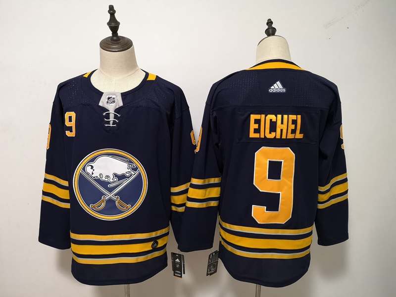 Buffalo Sabres Dark Blue EICHEL #9 NHL Jersey
