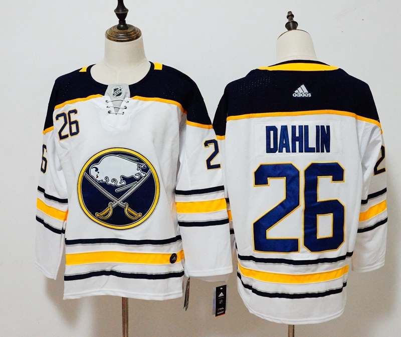 Buffalo Sabres White DAHLIN #26 NHL Jersey