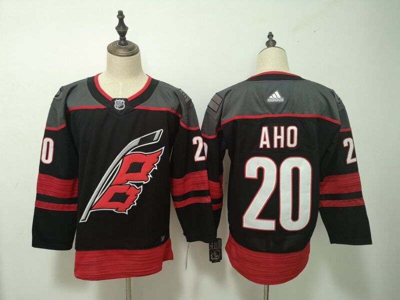 Carolina Hurricanes Black AHO #20 NHL Jersey