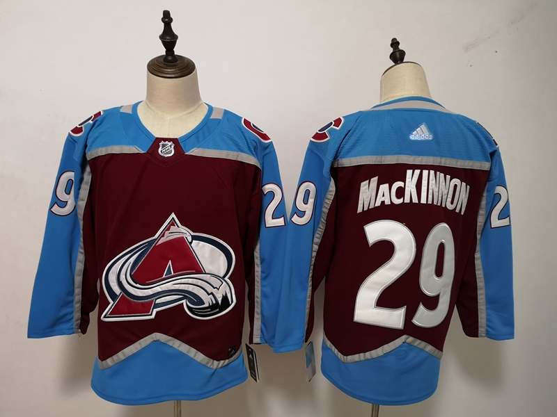 Colorado Avalanche Maroon MACKINNON #29 NHL Jersey